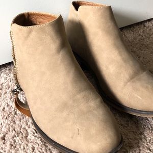 Brown booties